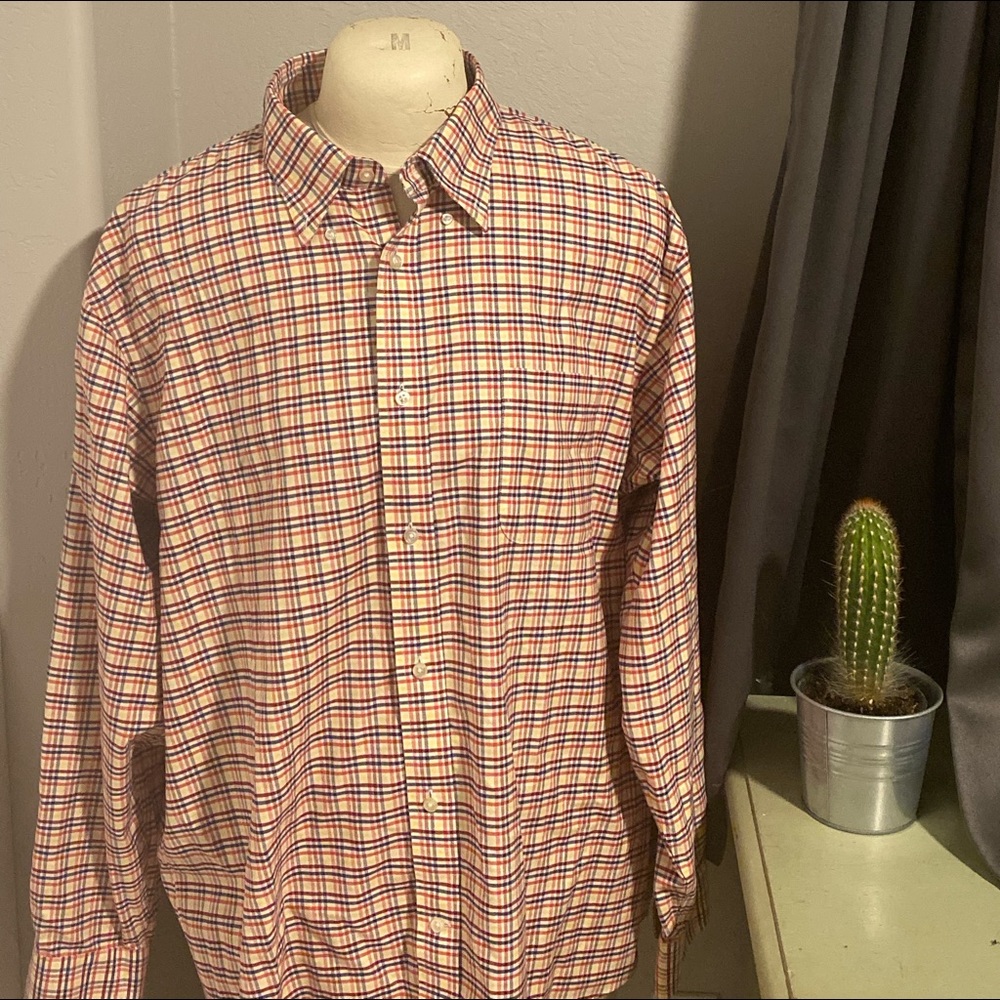 LANDS END | Men’s Botton Down Oxford